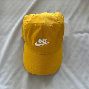 Yellow NIKE baseball hat